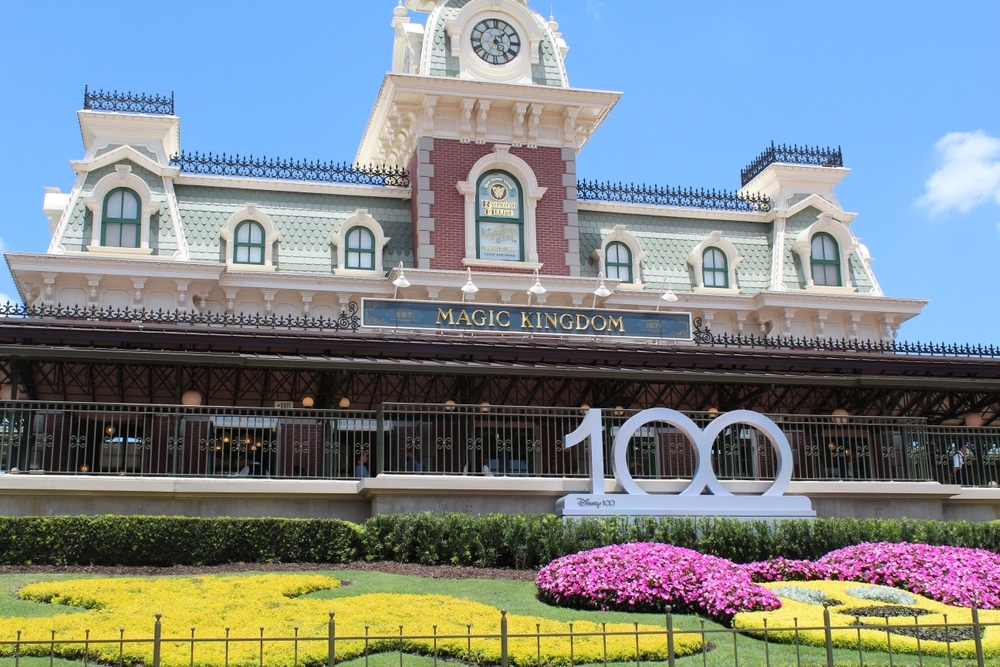 Orlando,florida,,May,16,2023,,Disneys,Magic,Kingdom,100,Celebration